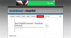 Desktop Screenshot of outdoormarkt.com
